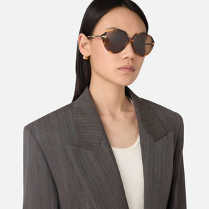 Bottega BV Retro <b>Large</b> <b>Frame</b> Sunglasses Anti Glare Fashion Eyewear for Driving Travel Party Casual Wear Veneta - Product Image 5