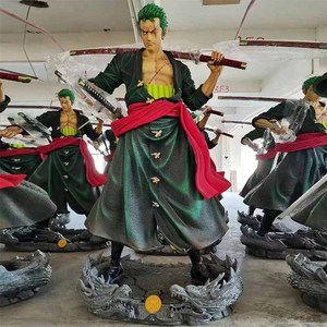 2024 vendita calda 190cm 6ft a grandezza naturale uno pezzi Zoro Action Figure con spada Anime statua in resina per arredamento - Product Image 3