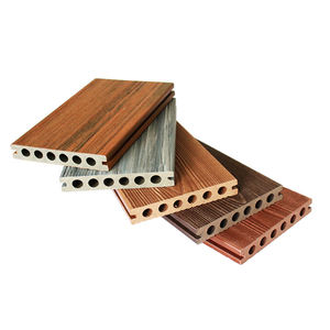 Cubierta sólida de compuesto de madera y plástico para exteriores moderna respetuosa con el medio ambiente con 25mm de espesor y tratamiento de superficie de doble color - Product Image 3