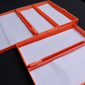 Boîte de rangement pour lames de <span class=keywords><strong>microscope</strong></span> en verre PP de laboratoire, 50 pièces, OEM, garantie 3 ans - Product Image 6