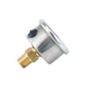 Double-An Y50Z <span class=keywords><strong>40mm</strong></span> Mini Glycerin-Öl Gefülltes Bourdon-Rohr Druckmessgerät Edelstahl-Anschluss 0-1MPa Messbereich - Product Image 4