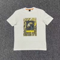 Camiseta de Hombre 2026, Talla Europea, Estilo Retro, Elástica, Suave y Cómoda, Cuello Redondo Clásico, Tejido de Algodón Premium