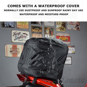 Sac de siège arrière multifonctionnel pour moto, sacs de rangement pour casque de Motocross, pour lumières LED, sac à dos étanche à capacité extensible pour hommes - Product Image 5