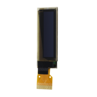 Módulo de Pantalla PMOLED de 0.91 Pulgadas, Resolución 128x32, Pantalla OLED Blanca y Azul, Interfaz I2C para Dispositivos Integrados e IoT
