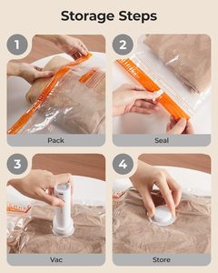 <span class=keywords><strong>Bolsas</strong></span> de Almacenamiento <span class=keywords><strong>al</strong></span> Vacío <span class=keywords><strong>para</strong></span> Viajes con Bomba de Aire Recargable, <span class=keywords><strong>Bolsas</strong></span> Ahorradoras de Espacio Portátiles, Bolsa de Sellado <span class=keywords><strong>al</strong></span> Vacío <span class=keywords><strong>para</strong></span> Viajes y Hogar - Product Image 5