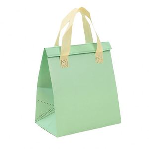 Bolsa Térmica Económica de Lámina de Aluminio No Tejida, Bolsa Térmica para Entrega de Alimentos, Personalizable - Product Image 1