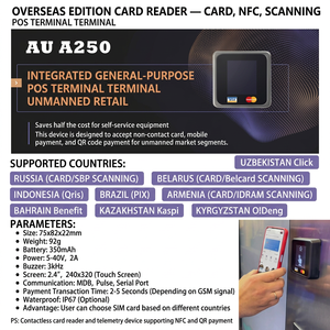 Lecteur de cartes pour distributeur automatique de cartes NAYAX à écran tactile, lecteur de cartes sans contact, paiement par code QR, NFC en Russie - Product Image 6