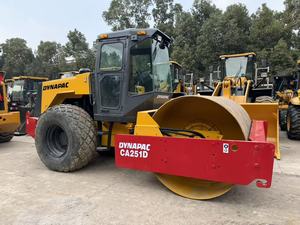 <b>Used</b> Dynapac CA251D Double Drum Vibratory Tire <b>Roller</b> 2021 Model Year Diesel Engine in Stock - Product Image 4