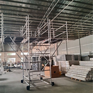 Di động di động giàn giáo tháp giàn giáo làm việc nền tảng thang cho các trang web xây dựng - Product Image 4