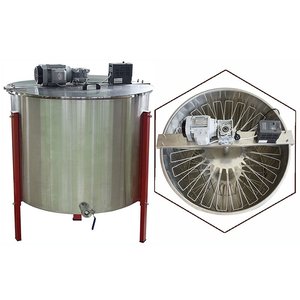 Automatic 24 <b>Frames</b> Reversible Stainless Steel Honey Extractor Electric Motor Centrifuge New for Beekeeping Equipment - Product Image 2