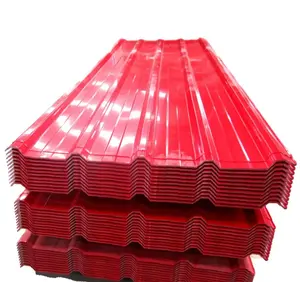 PPGI Ibr Box Hoja de techo trapezoidal prepintada de teja corrugada recubierta de color perfilado