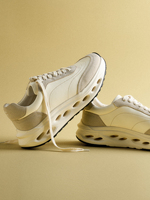 Chaussures Chunky Rétro pour Hommes, Fabriquées à la Main en Cuir Véritable, Respirantes, Blanches, à Semelle Épaisse, Polyvalentes, Décontractées et Sportives