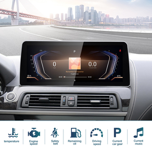 HFMidia Qualcomm Snapdragon 680 Système Android 16 Carplay sans fil AUTO pour BMW Série 6 F12 F13 CIC NBT Lecteurs vidéo de voiture - Product Image 5