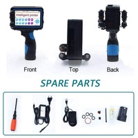 Imprimante laser portable pour codes / Machine d'impression de dates de péremption par lots avec convoyeur et support à vendre