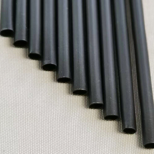 Biodegradabile realizzazione <span class=keywords><strong>9mm</strong></span> colorato 200mm cuore decorazioni plastica cambiamento lungo tubo di paglia per bevande che cambiano colore - Product Image 2