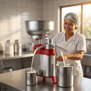 Máquina Separadora de Crema de Leche, Capacidad de 10L/H, 220V, 2.0KW de Potencia, Fabricada en India, Fácil de Operar - Product Image 2