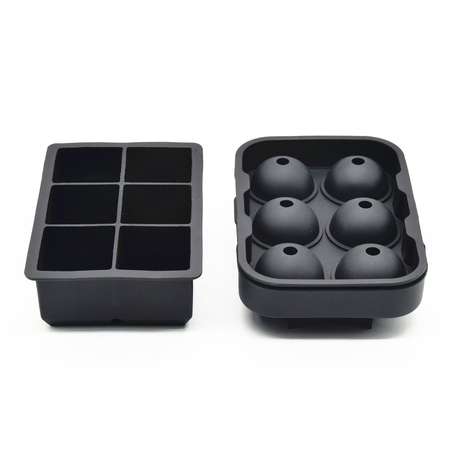 Ensemble de moules à glaçons et boules de 5 cm (2 pouces) - 6 cavités