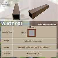 Colonnes carrées creuses en WPC PVC gaufré, design moderne, étanches pour l'extérieur, idéales pour appartements, hôtels, gymnases et centres commerciaux