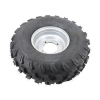 Roues de vtt 19/7-8, 19X700-8, 19X7-8 pour 4 plis, pneu QUAD, roue TUBELESS, pneus Hub, jante de roue et pneu de 8 pouces