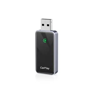 Адаптер BOYI беспроводной USB Carplay, USB-адаптер, U-диск, мини 2 в 1, автомобильный игровой Android-бокс, совместимый с автомобилями от 2016 и для iPhone