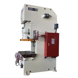 Prensa Punzonadora de Chapa Metálica Tipo C JH21-100 para Estampado de Bisagras Metálicas, con PLC de Alta Precisión y Potencia Mecánica - Product Image 6