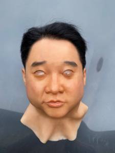 قناع سيليكون واقعي للتنكر، قناع للحفلات التنكرية، قناع وجه للبالغين لعيد الهالوين - Product Image 5