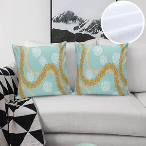 Cojines decorativos tropicales Hawaii Puakenikeni Pikake Lei Curve Lei Flower Fundas de almohada de satén Hawaiano - Product Image 4