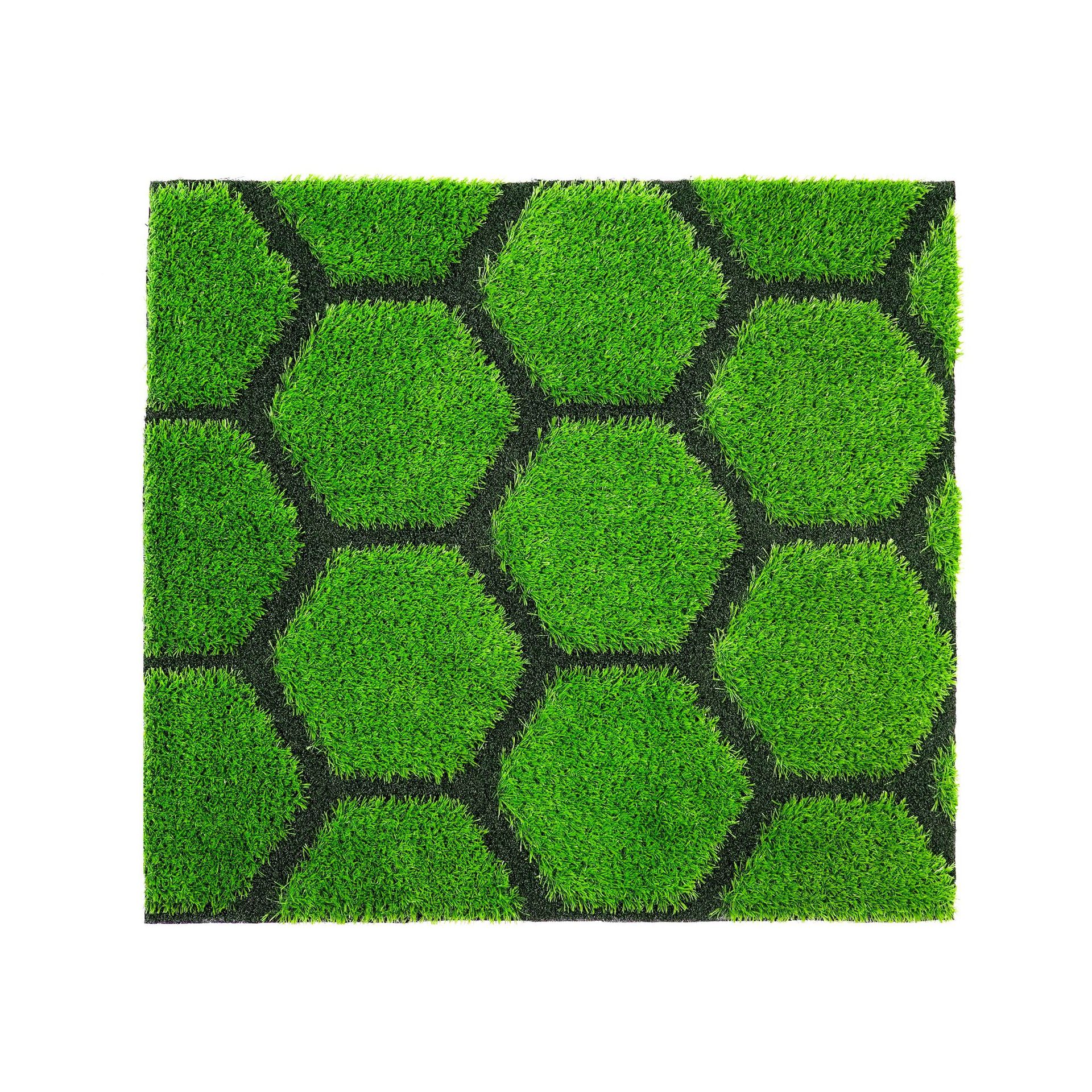 Hexagon Pattern Lawn