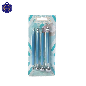 Giữ Nụ Cười 4 Miếng 8-Đầu Thép Không Gỉ Polymer Đất Sét Tự Làm Công Cụ Thiết Lập Cho Bánh Trang Trí Công Cụ - Product Image 2