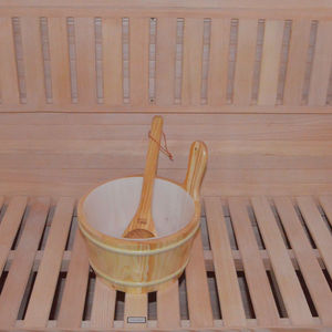 Sauna Tradicional de Madera de Hemlock para el Hogar, con Estufa, Sauna de Vapor Seco, Sauna Interior, Venta Directa de Fábrica - Product Image 5