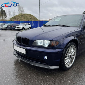 Kit Carrozzeria in ABS Nero Lucido, Spoiler Anteriore, Labbro Inferiore e Splitter per <span class=keywords><strong>BMW</strong></span> Serie 3 <span class=keywords><strong>E46</strong></span> 316i 318i <span class=keywords><strong>320i</strong></span> 325i 330i 2002-2005 - Product Image 5