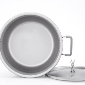 <span class=keywords><strong>Precio</strong></span> competitivo Titanium Pot 6L Camping Cooking Pot Set Cubo <span class=keywords><strong>de</strong></span> <span class=keywords><strong>titanio</strong></span> para senderismo al aire libre Camping Cocinar - Product Image 6