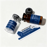 Étiquette autocollante personnalisée en vinyle imperméable pour flacon cosmétique en verre, étiquette de peptide, 3ml 5ml 10ml 20ml 30ml