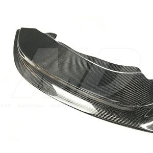 Lèvre avant en Fiber de carbone Design 3D, de haute qualité, pour <span class=keywords><strong>BMW</strong></span> série <span class=keywords><strong>1</strong></span> F20 M140i M125i <span class=keywords><strong>m</strong></span>-tech, 2016 — 2018 - Product Image 1