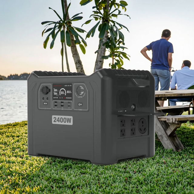 2400W Best Portable Solar Power Station Mobile Generators for Outdoor Camping