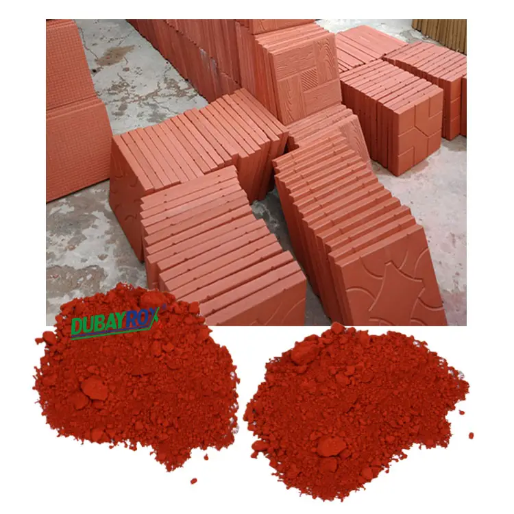 25kg/Bag Iron Oxide Red DB130 for Sandpaper PR101