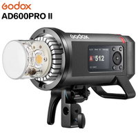 Nouveau flash extérieur God Ox AD600ProII 600Ws TTL HSS avec batterie Li-on intégrée et système sans fil Godox 2.4G X pour studio photo