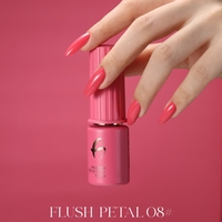 Coffret Cadeau Professionnel de Vernis à Ongles Gel Effet Pétale 6 Couleurs Série Pantone, Gel UV LED Sans HEMA, Écologique, Kit de Manucure Salon