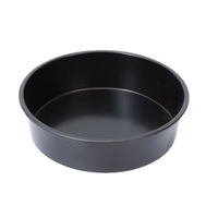 Circulaire cakevorm met ronde bodem, gemaakt van koolstofstaal, antiaanbak bakgereedschap voor cakes.