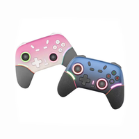 Control Inalámbrico para Videojuegos al por Mayor de Fábrica, Joystick para Nintendo Switch 2/Switch/PC/IOS/Android con Luces RGB y Vibración