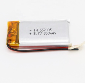 552035 350mah <span class=keywords><strong>3</strong></span>.7v sert çanta drone zengin güç lityum polimer pil hücreleri - Product Image 3