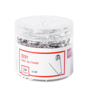 Deli Pins 26mm 0# 300pcs Metal Safety Pins For Office And Study Use - Product Image 5