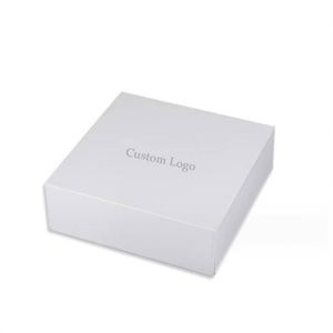 Custom Eco-friendly Art Paper Cosmetic Gift Box Folders with Magnetic Closure Flip and Sponge Liner - Product Image 5