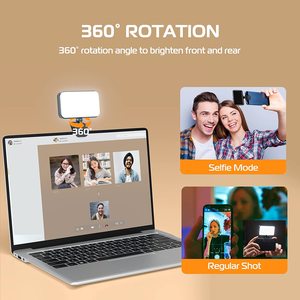 Mini lumière de selfie LED la <span class=keywords><strong>plus</strong></span> populaire pour <span class=keywords><strong>Tiktok</strong></span> Instagram Phone Fill Light avec trois couleurs à cinq niveaux d'éclairage photographique - Product Image 3