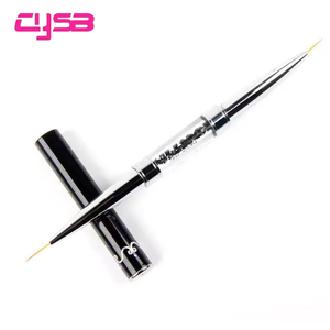 Pinceau à liner pour nail art en poils synthétiques Kolinsky ultra fins de 5, 9, 11, 15, 25 mm, rose, extra fin, pour peinture de détails, pinceau à liner pour salon de manucure - Product Image 5