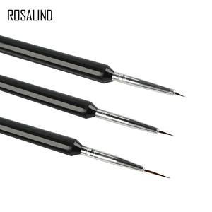 Rosalind professionnel <span class=keywords><strong>Nail</strong></span> <span class=keywords><strong>Art</strong></span> outils fournitures 3 pcs/<span class=keywords><strong>lot</strong></span> bricolage dessin peinture Gel stylo ensemble ongles Liner brosses pour <span class=keywords><strong>Nail</strong></span> <span class=keywords><strong>Art</strong></span> Design - Product Image 5