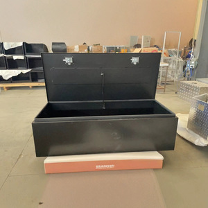 Aluminum Alloy Flip Top Toolbox 100L Waterproof T Shape Storage <b>Box</b> for Truck <b>Trailer</b> - Product Image 2