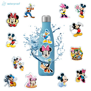 Nouveau Style personnalisé mignon <span class=keywords><strong>Mickey</strong></span> Minnie Donald dessin animé autocollant enfants autocollant Journal bagages coque de téléphone décoration cadeaux promotionnels - Product Image 5