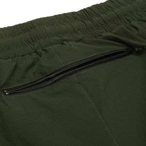 Pantalones cortos ligeros de poliéster 100% con logotipo personalizado para correr en el gimnasio, ropa deportiva para hombre - Product Image 6