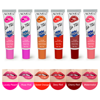 Marque Blanche OEM Nouveauté Rouge à Lèvres Liquide Magique Professionnel 6 Couleurs Romantiques Longue Tenue Effet Peel Off Sexy Résistant à l'Eau